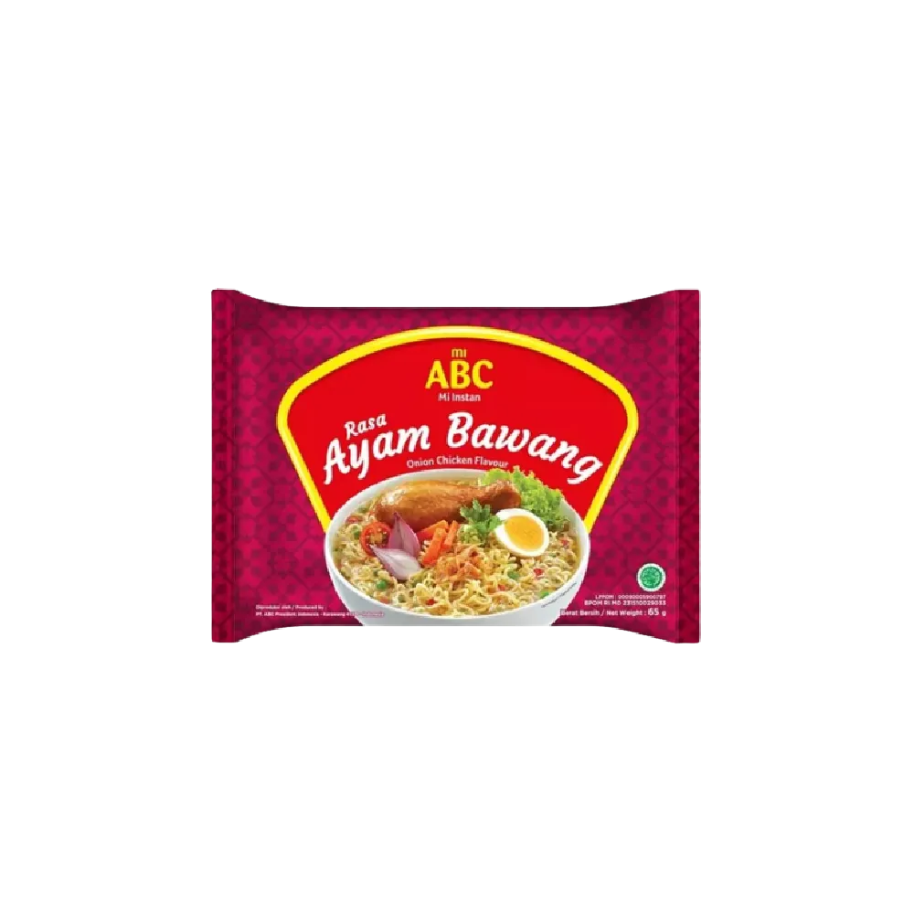 ABC Onion Chicken Flavour Noodles 65g