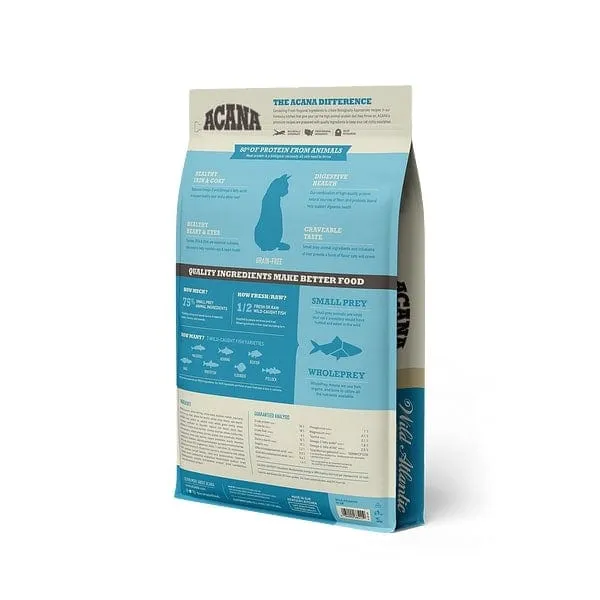 ACANA Grain Free Wild Atlantic Freeze Dried Coated Dry Cat Food