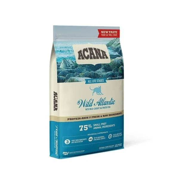 ACANA Grain Free Wild Atlantic Freeze Dried Coated Dry Cat Food