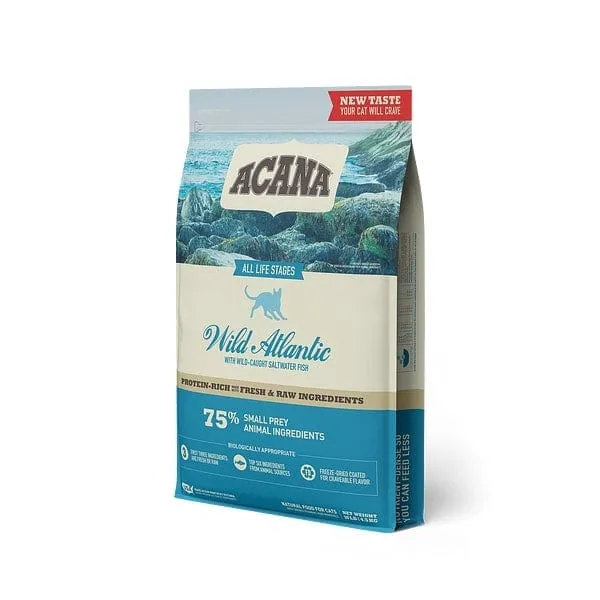 ACANA Grain Free Wild Atlantic Freeze Dried Coated Dry Cat Food