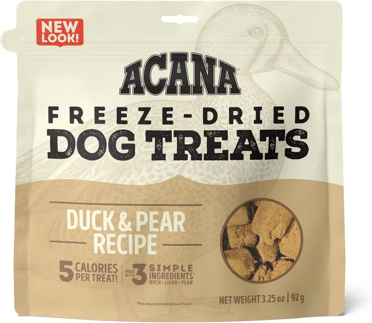 ACANA Singles Grain Free Limited Ingredient Diet Duck & Pear Formula Dog Treats