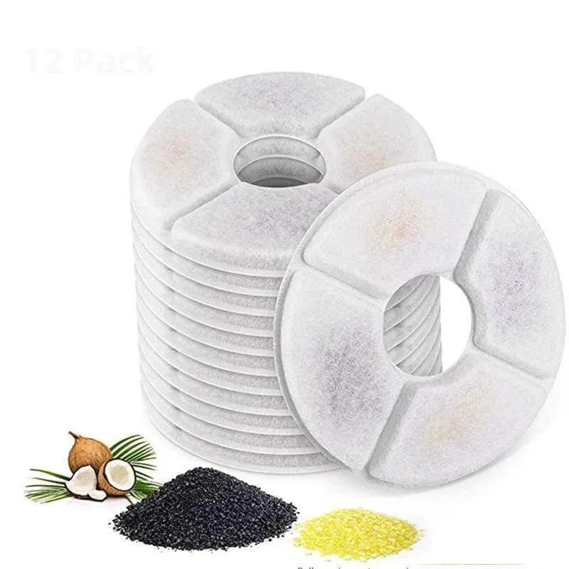 Activated Carbon Filter Replacements For Flower Cat Fountain