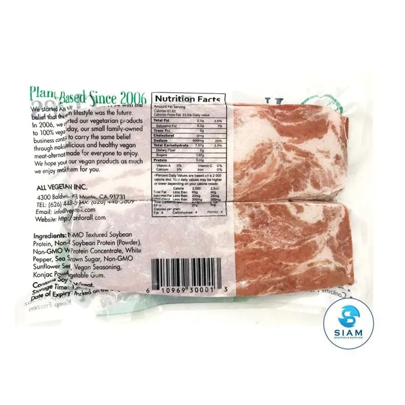 All Vegetarian - Vegan Bacon 2.0, 10.58oz