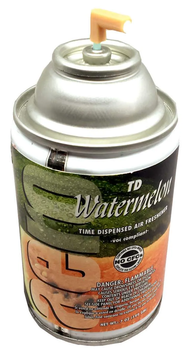 Automatic Spray Air Freshener Refills, Watermelon, 7oz Can, Aero, Pack of 12