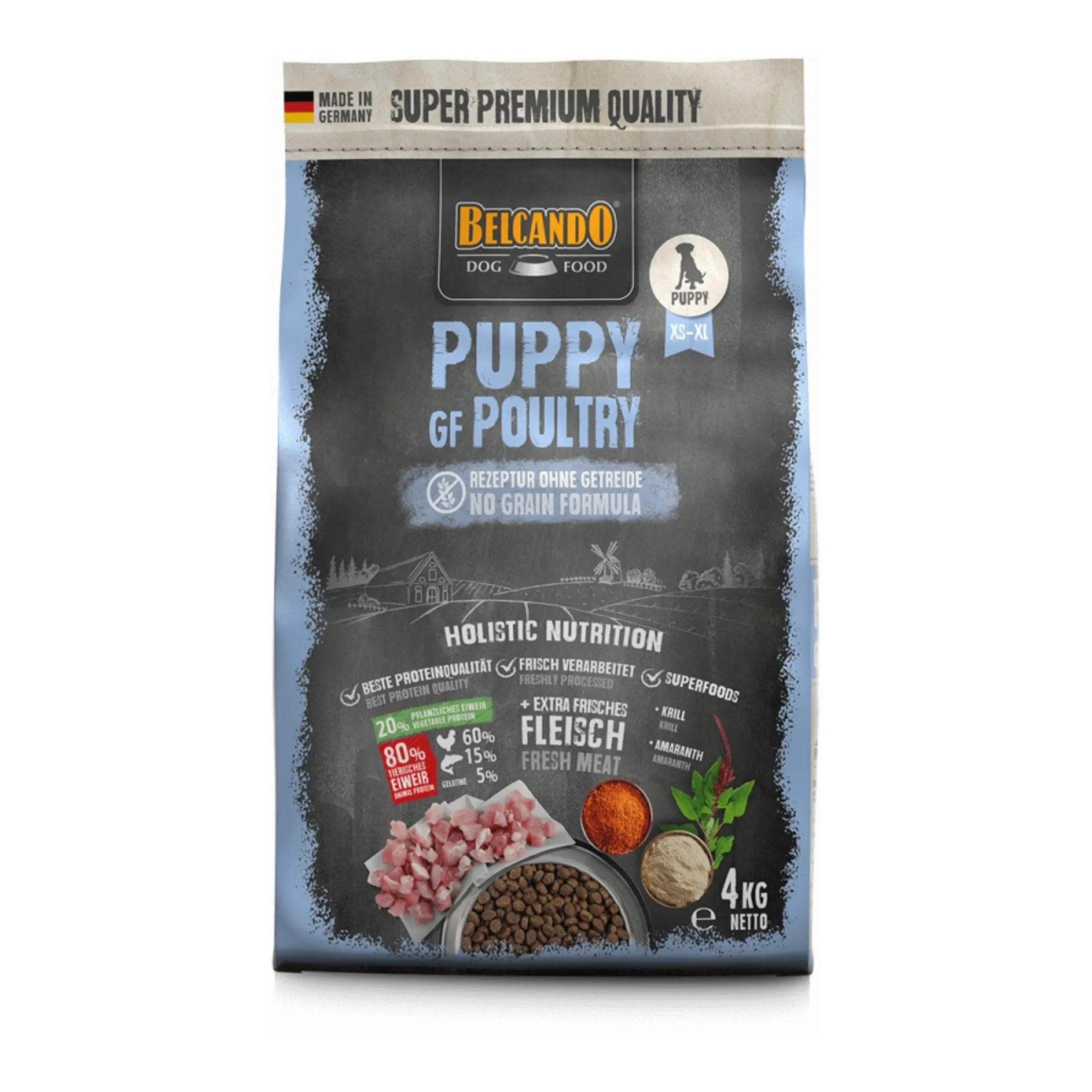 BELCANDO Puppy GF poultry - 4kg