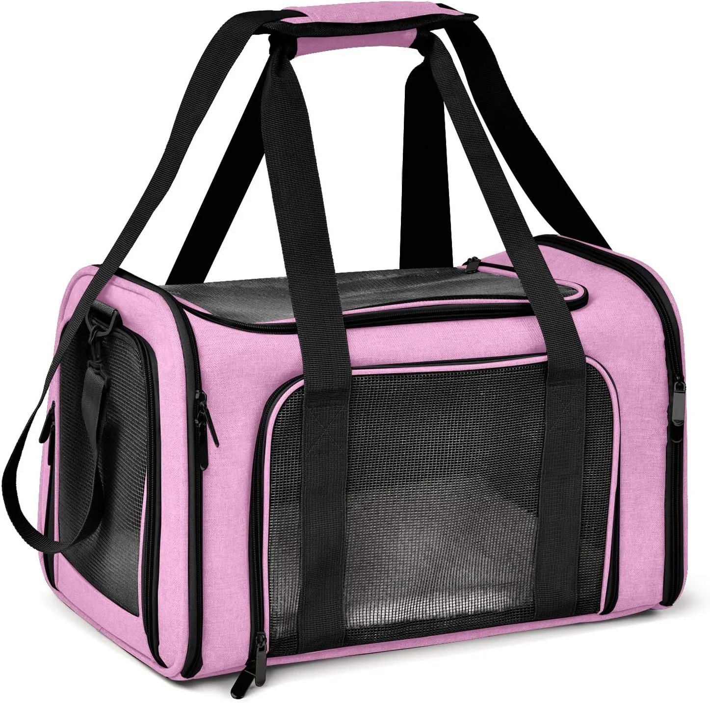 Cat Carriers Dog Carrier Pet Carrier for Small Medium Cats Dogs Puppies of 15 Lbs