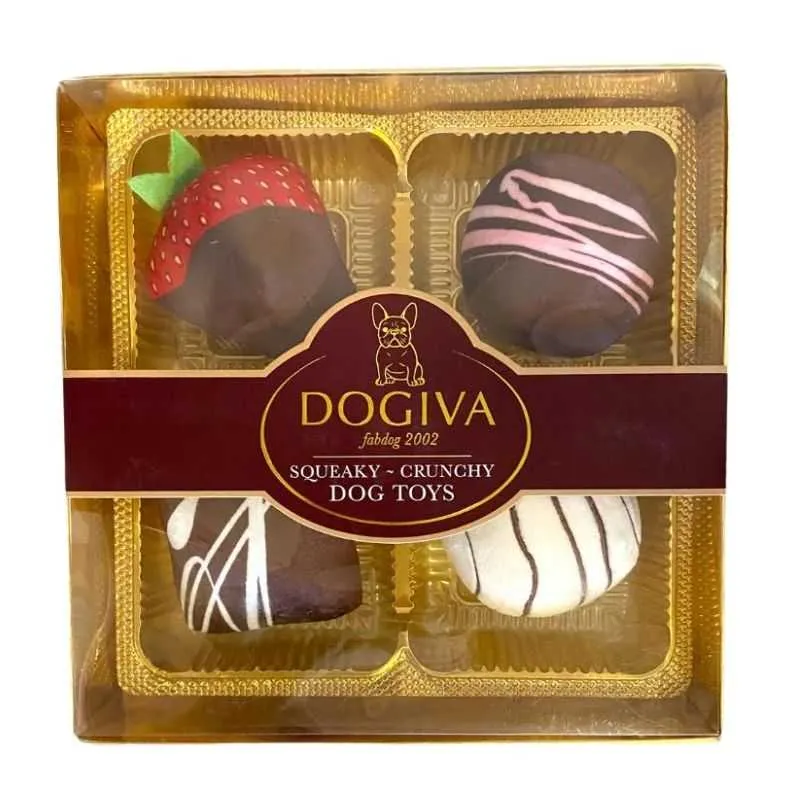 Dogiva Chocolate Box Dog Toy