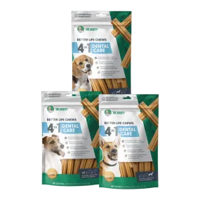 DR. MARTY Better Life Chews 4-in-1 Dental Care Dog Treats