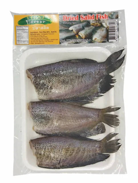 Dried Salid Fish (Marinated Gourami)