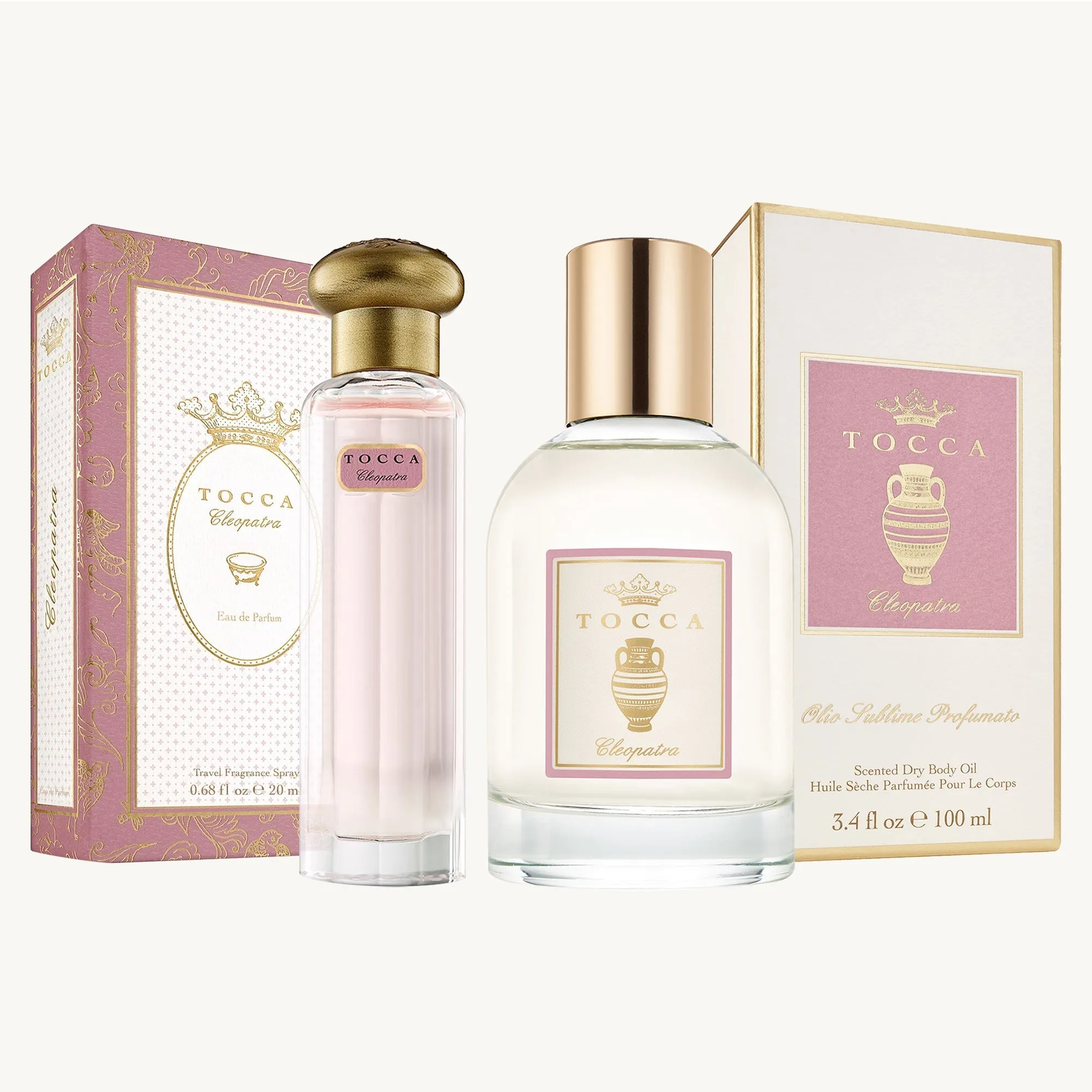 Eau de Parfum & Dry Body Oil Duo Cleopatra