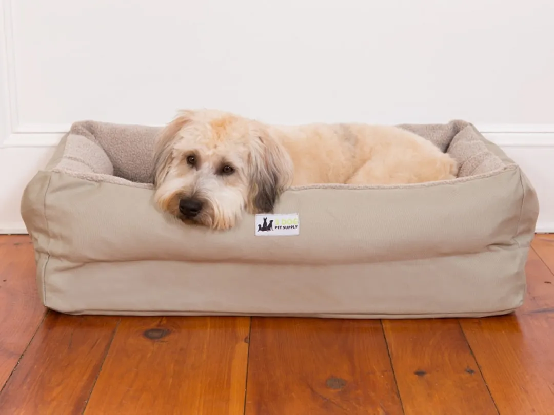 EZ-Wash Fleece Lounger Dog Bed