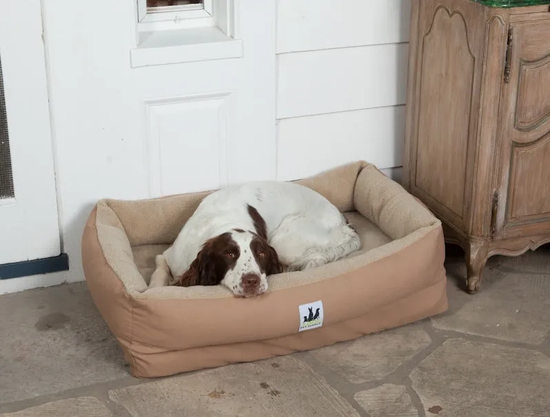 EZ-Wash Fleece Lounger Dog Bed