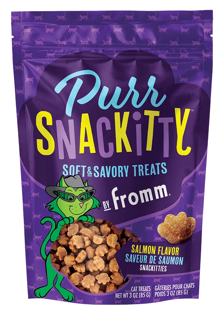 Fromm Salmon Flavor Snackitties Cat Treats