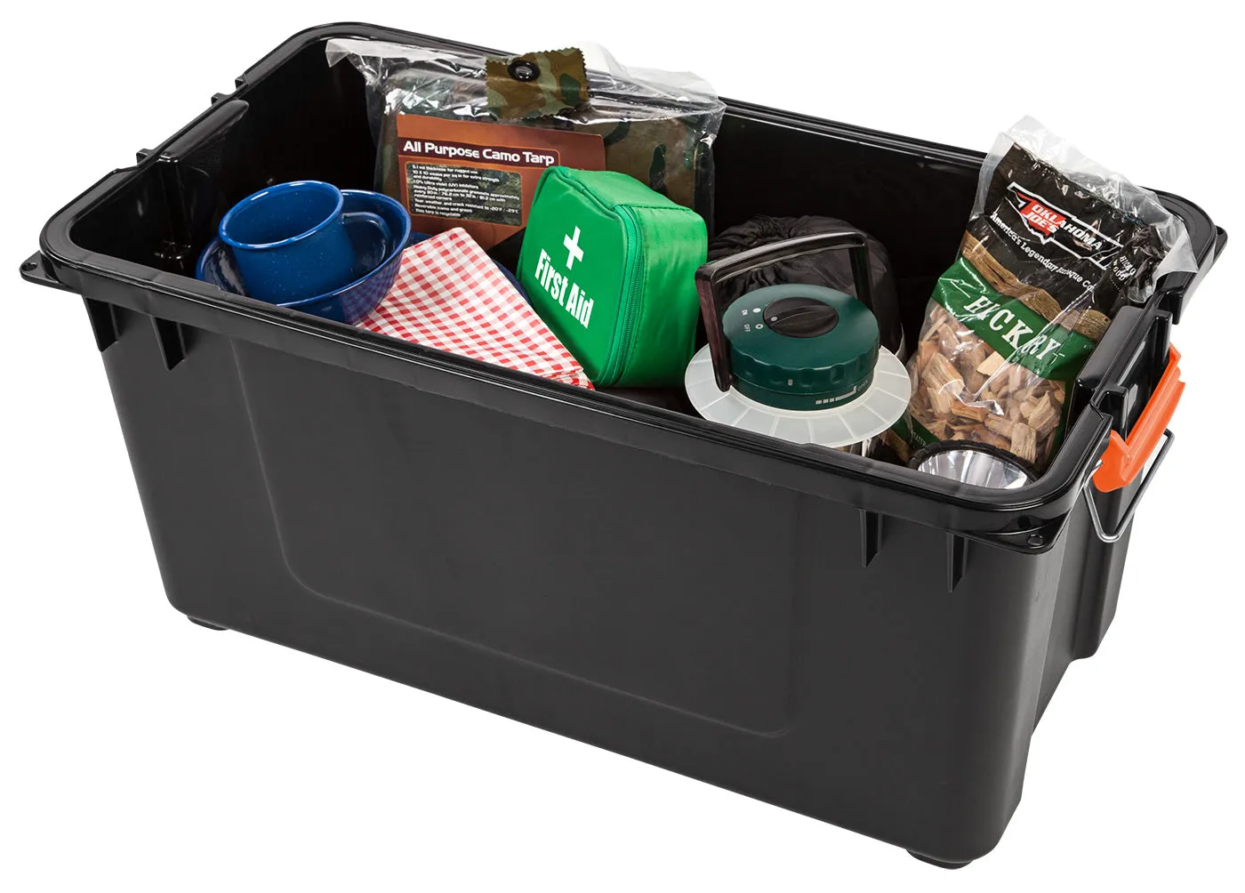 Heavy-Duty Plastic Storage Bins