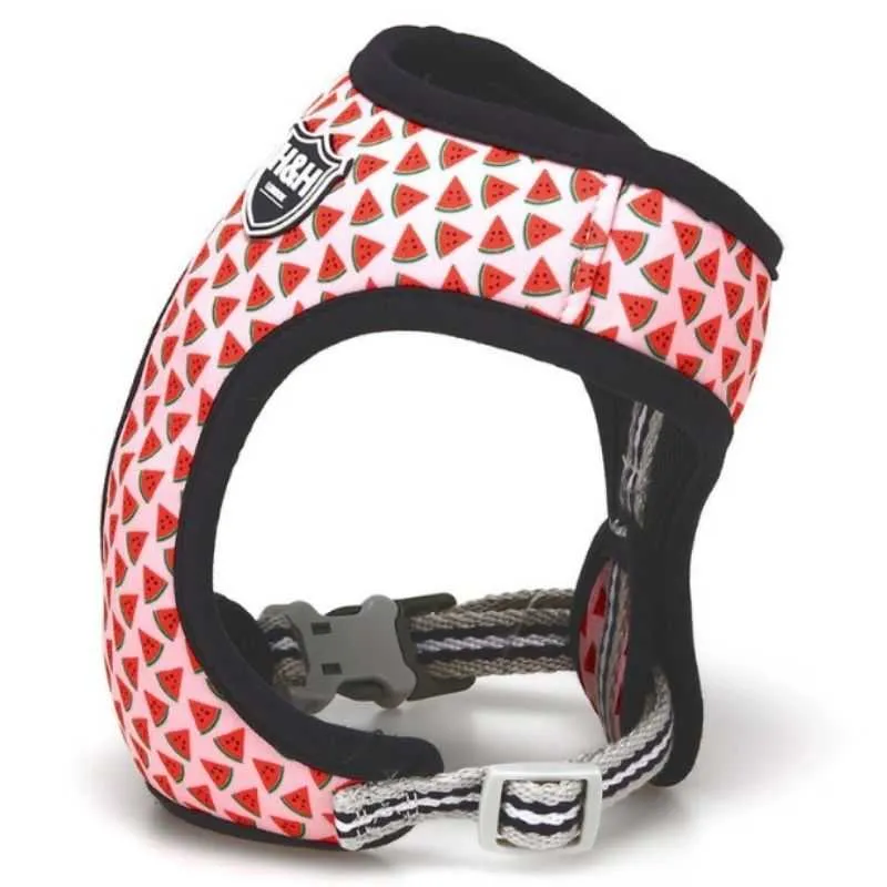 Hugo & Hudson Pink Watermelon Dog Harness