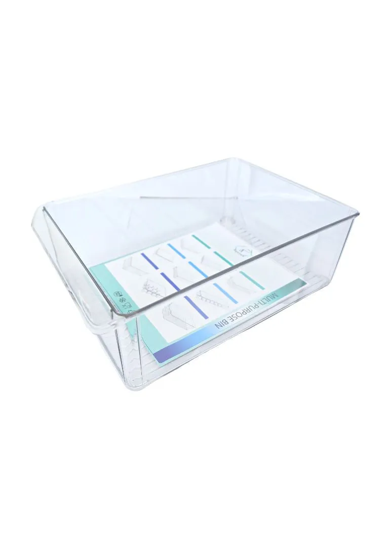 Landmark Stackable Multi-purpose Bin - Clear