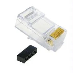 Plug- Cat 6- Solid-stranded-100pk