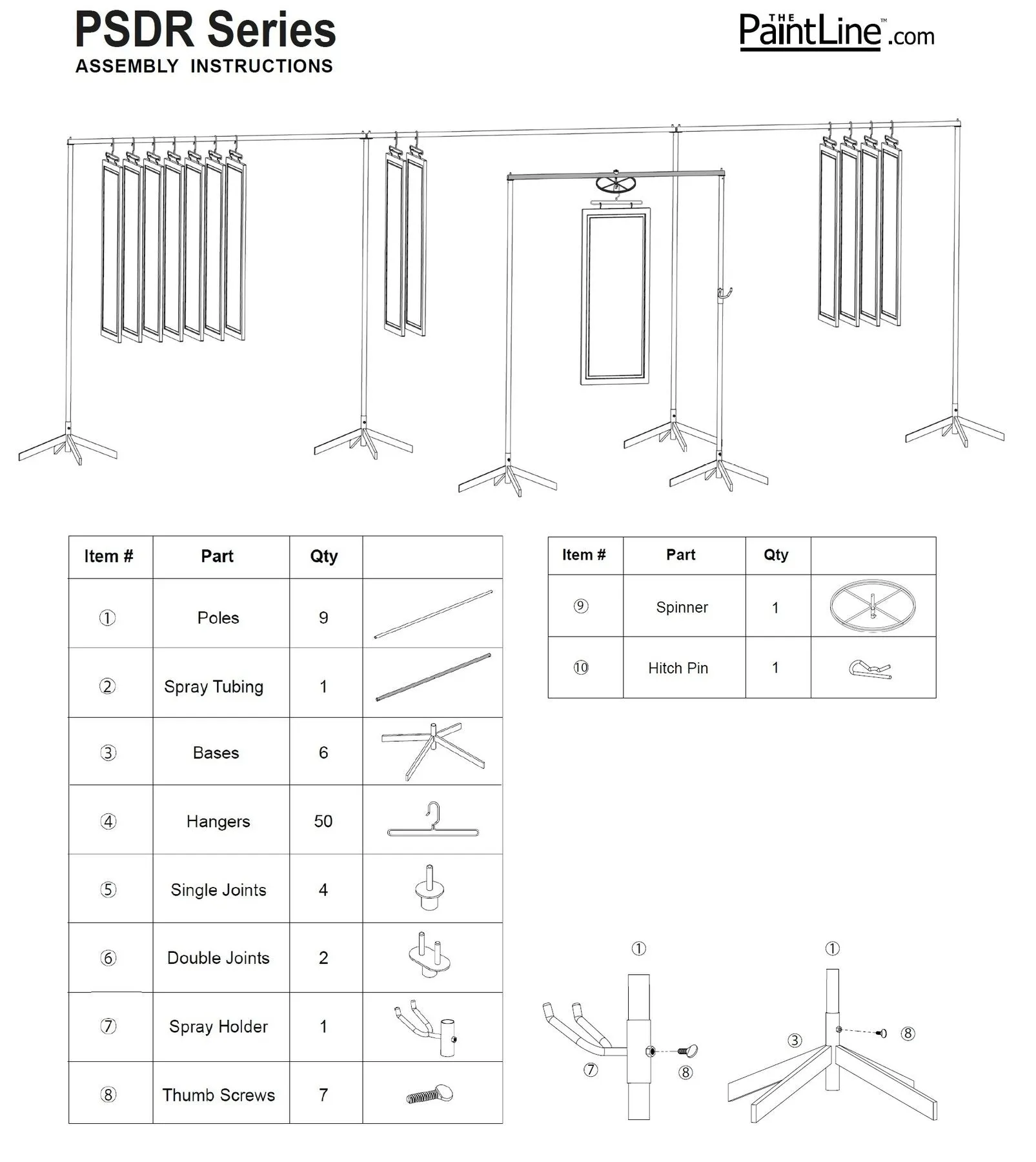 PSDR Cabinet Spray & Drying System