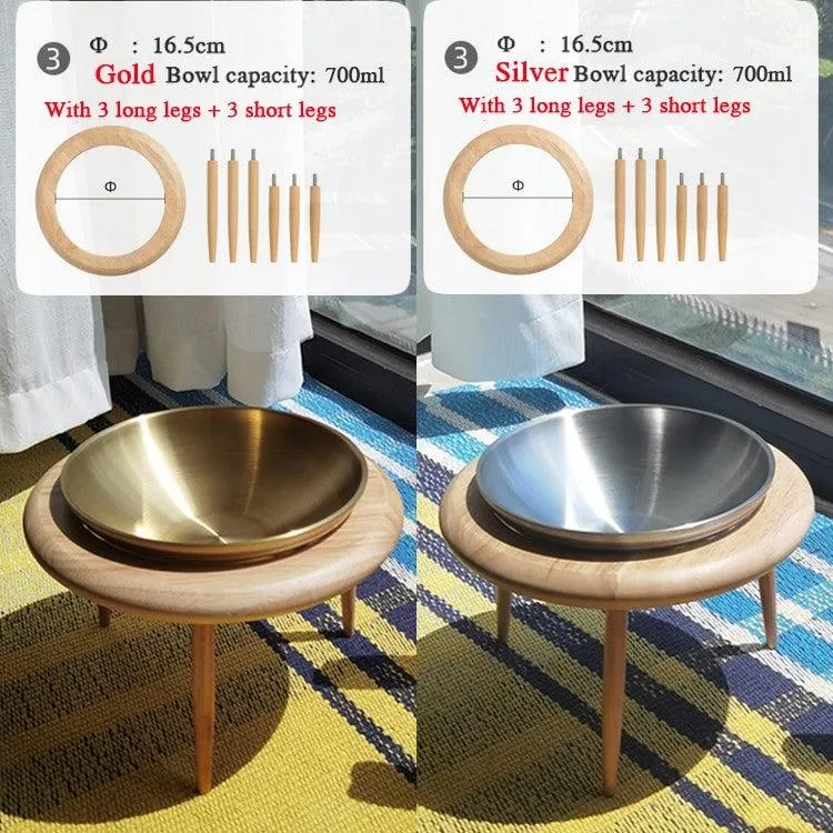 Purrfect Heights Stainless Steel Elevated Cat Bowl