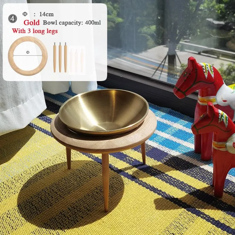 Purrfect Heights Stainless Steel Elevated Cat Bowl