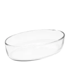 Red Co. Oval Clear Glass Casserole Baking Dish, Oven Basics Bakeware — 1.6 Quart - 10¼" x 7¼" x 2¼"