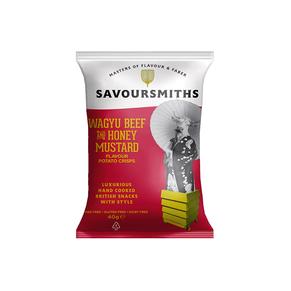 SAVOURSMITHS Wagyu Beef With Honey Mustard 40g