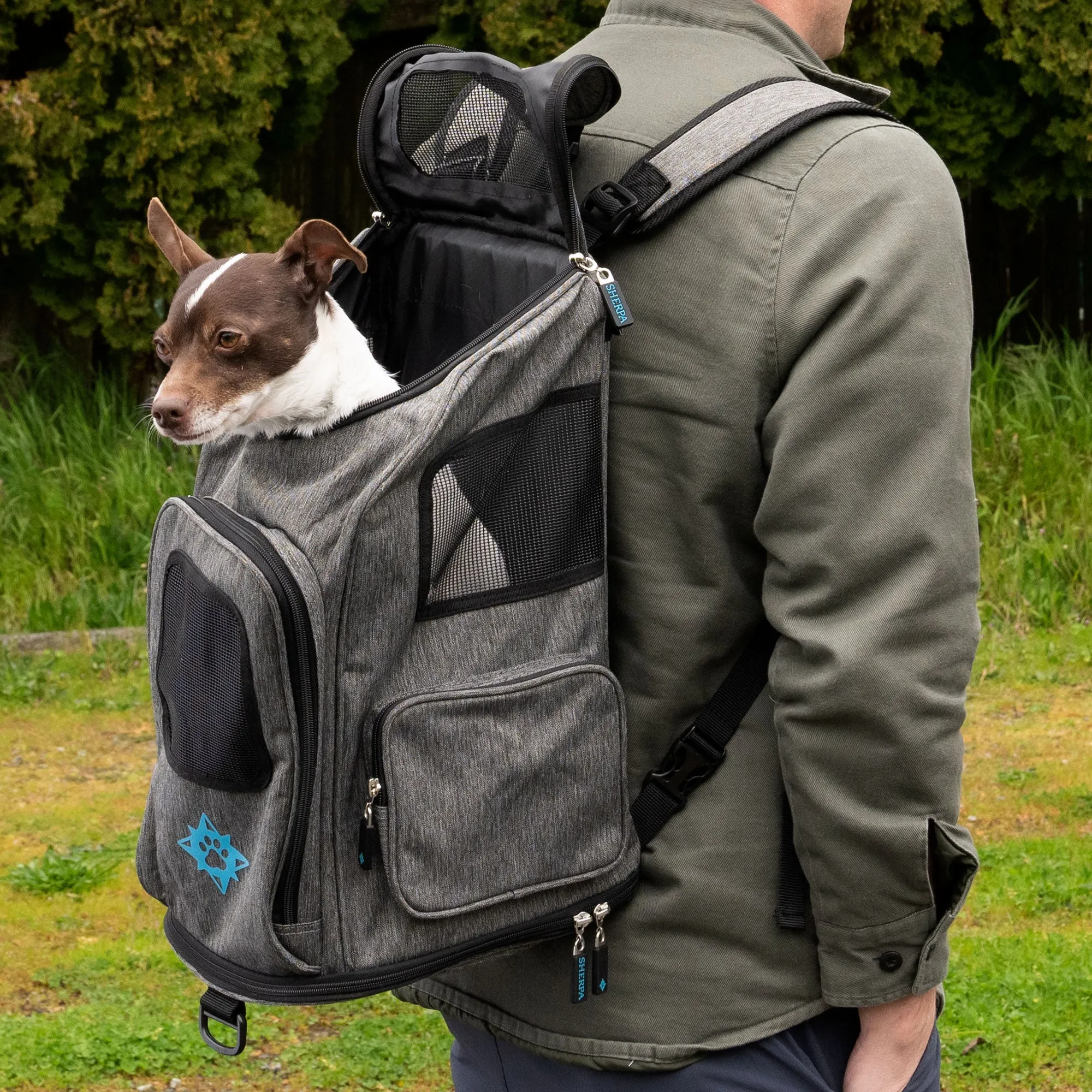 Sherpa - Duffel Backpack Travel Bag Pet Carrier