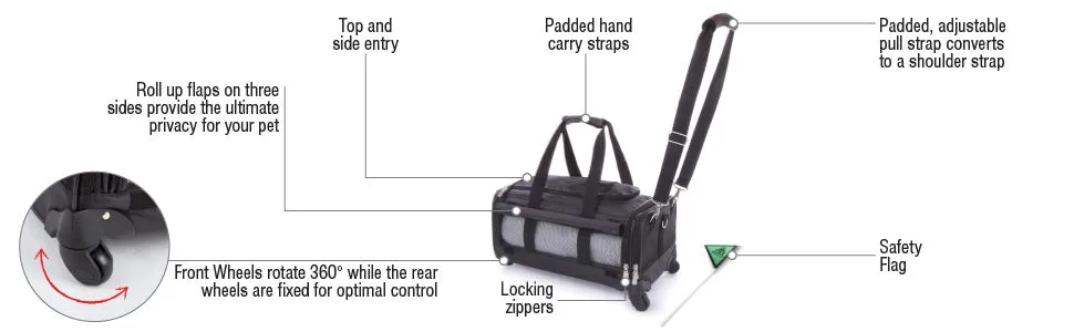 Sherpa - Ultimate On Wheels™  Airline Approved Pet Carrier