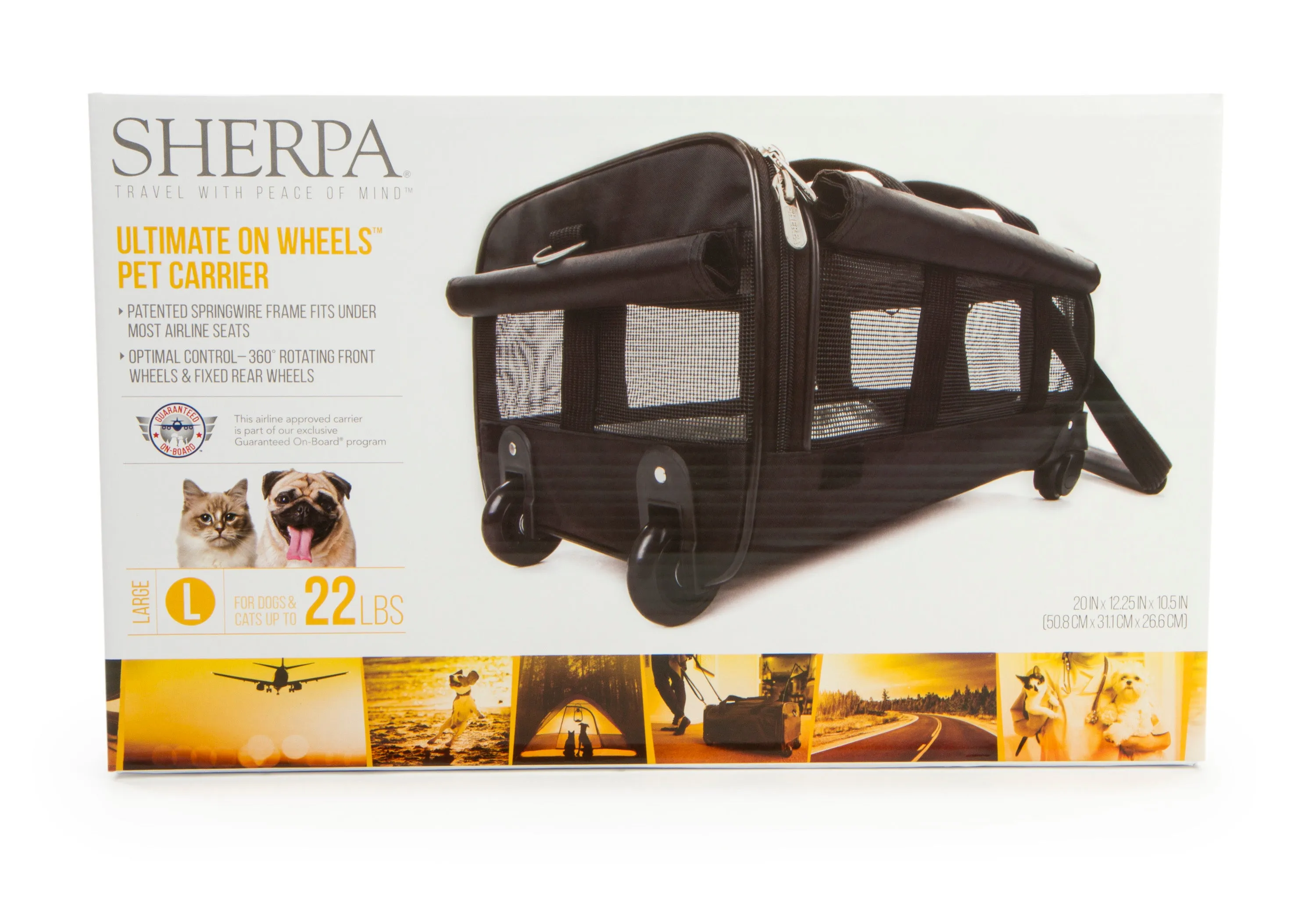 Sherpa - Ultimate On Wheels™  Airline Approved Pet Carrier