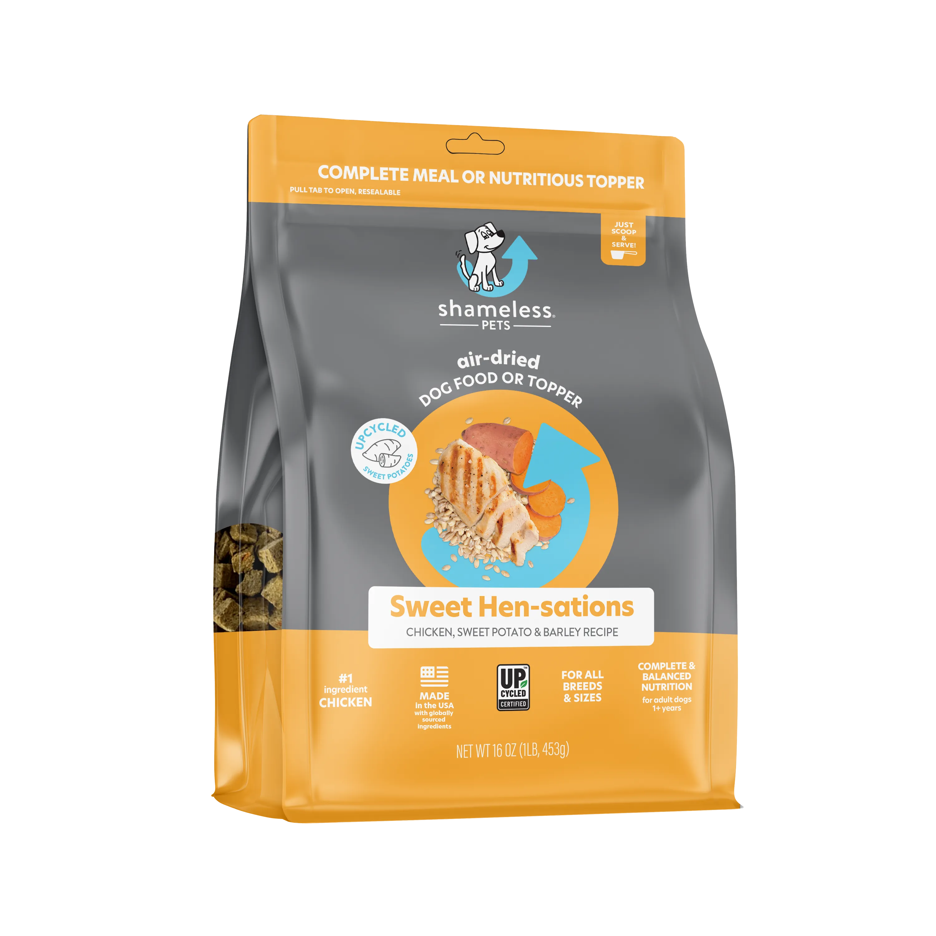 Sweet Hen-sations Air-Dried Complete & Balanced Dog Food or Topper