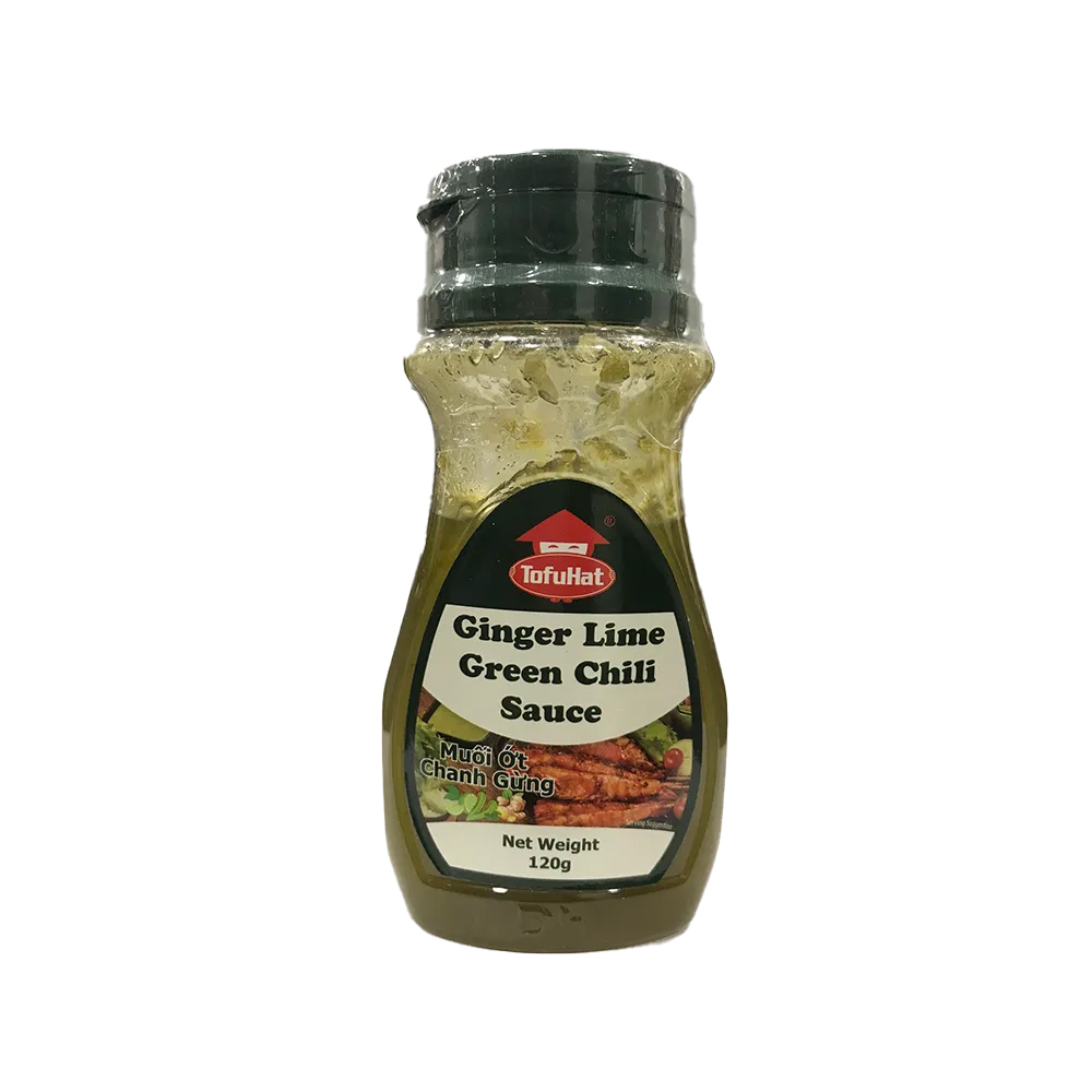 Tofuhat Ginger Lime Green Chili Sauce 120g