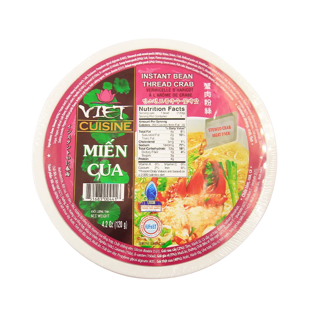 Vifon Instant Crab Bean Thread 120g