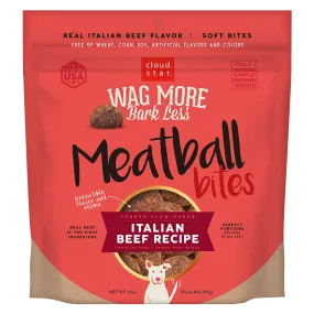 Wag More Bark Less Grain Free Meatball Bites, Italian Beef Recipe