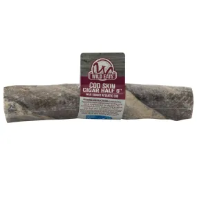 Wild Eats Cod Skin Cigar Half 6"Wrap