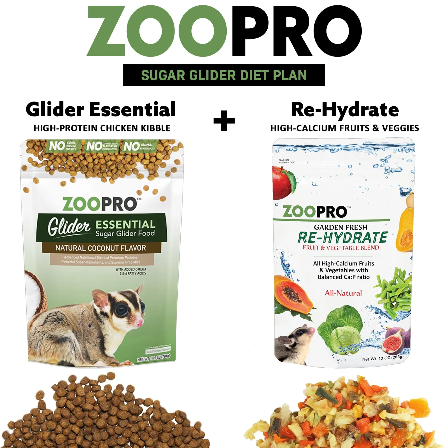 ZooPro Glider Essential Sugar Glider Food