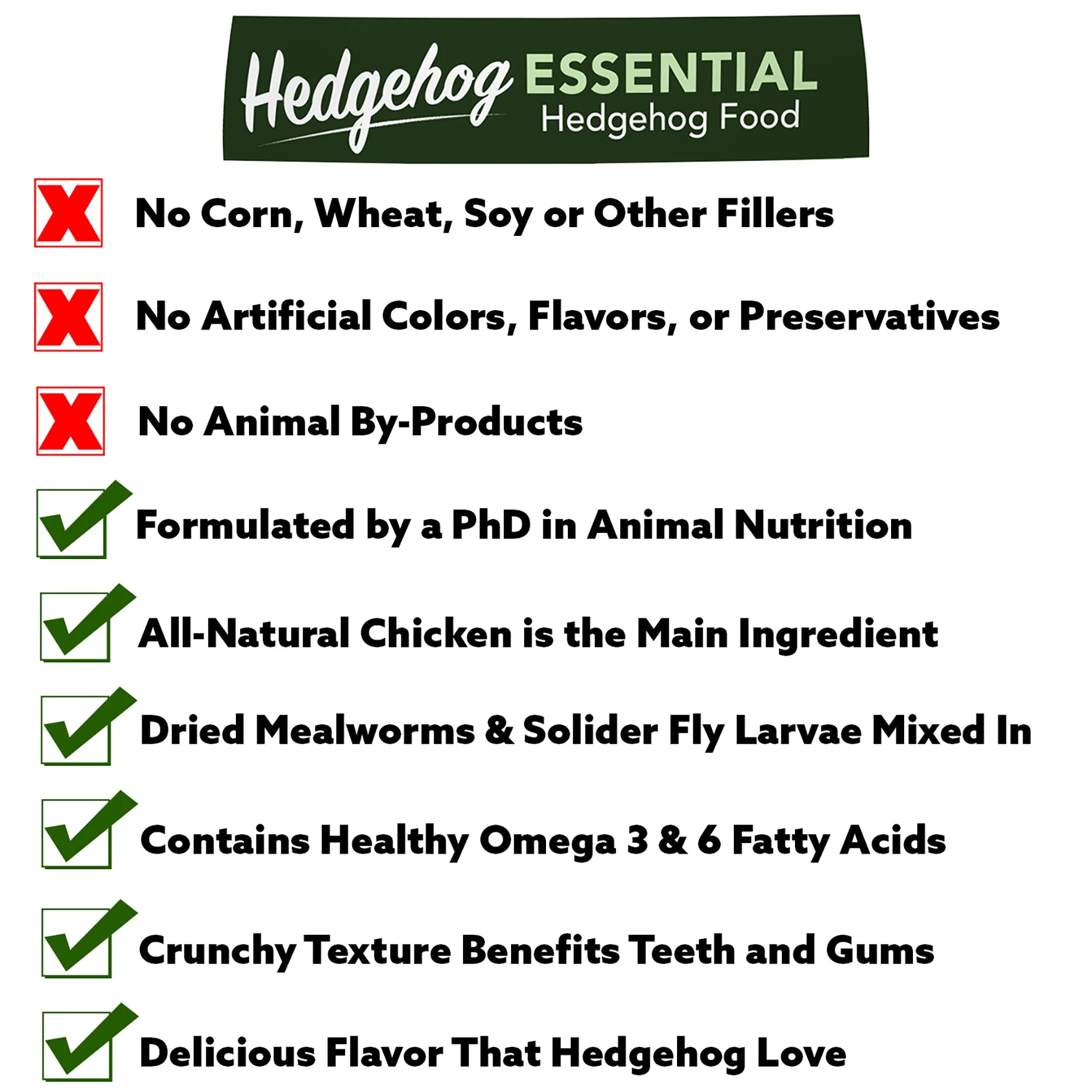 ZooPro Hedgehog Essential Hedgehog Food